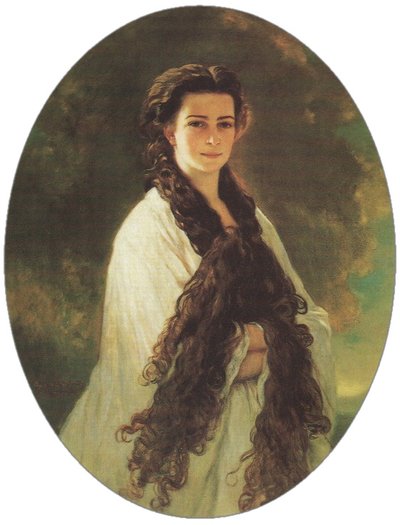 Elisabeth, Empress of Austria by Franz Xaver Winterhalter